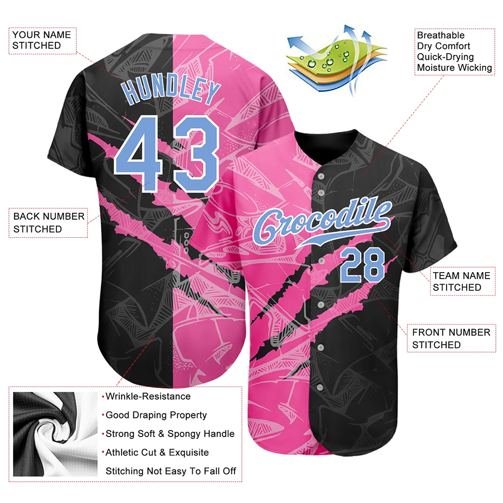 Sublimation Baseball Uniform Jersey Shirts